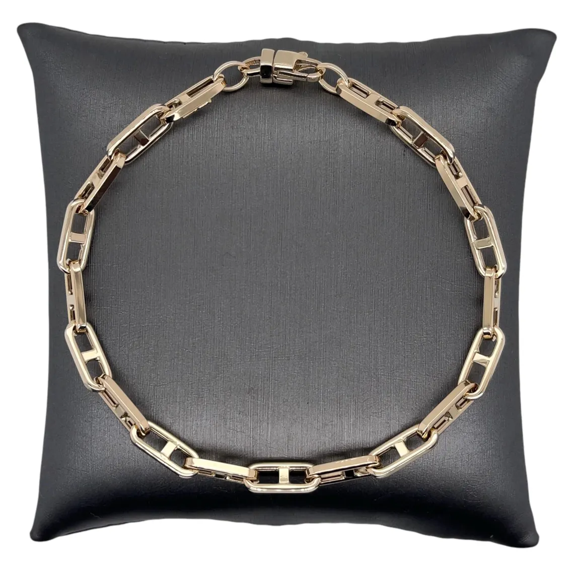 10mm Mariner Link Anchor Stainless Steel Bracelet