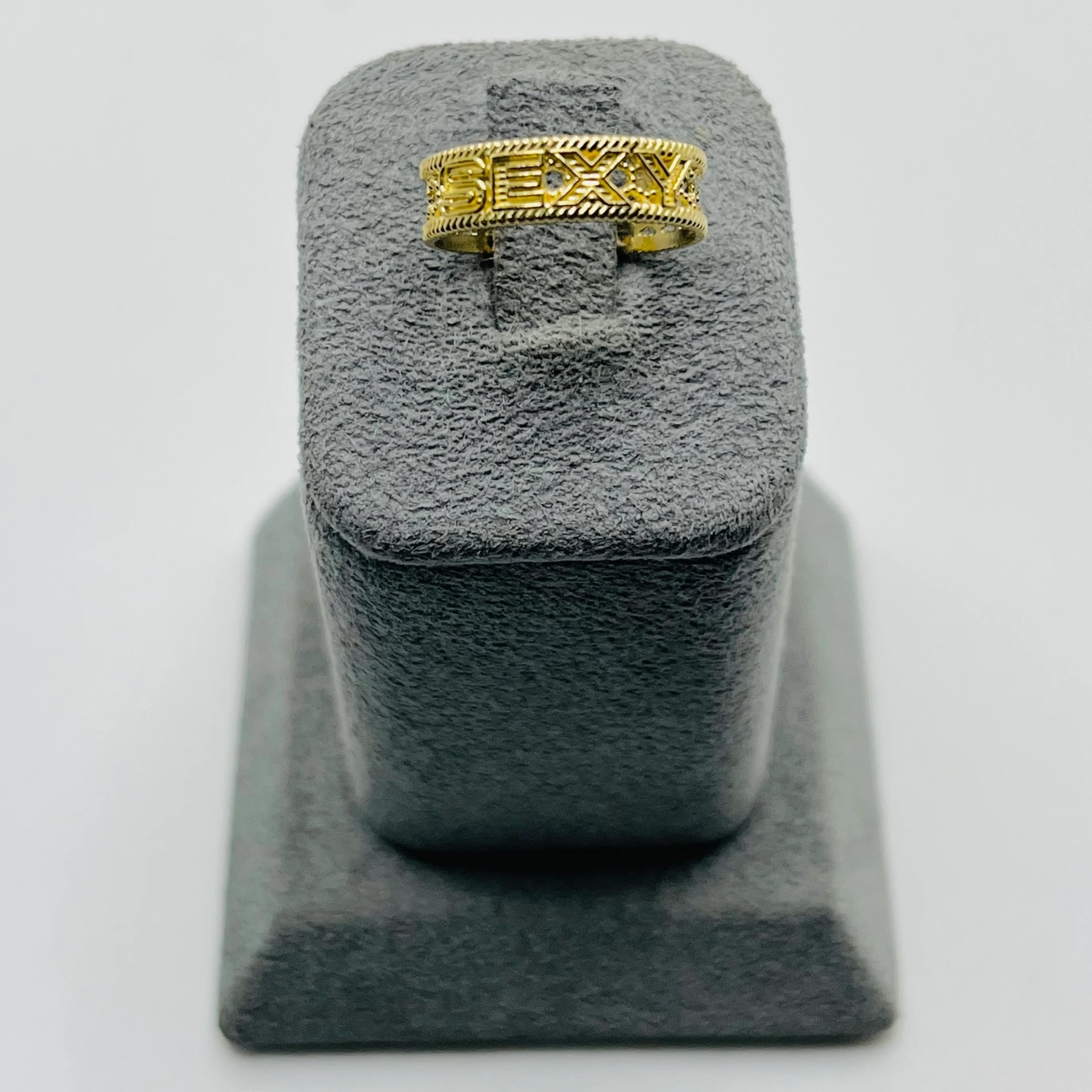 Gold Plated Sexy Designer Toe Ring