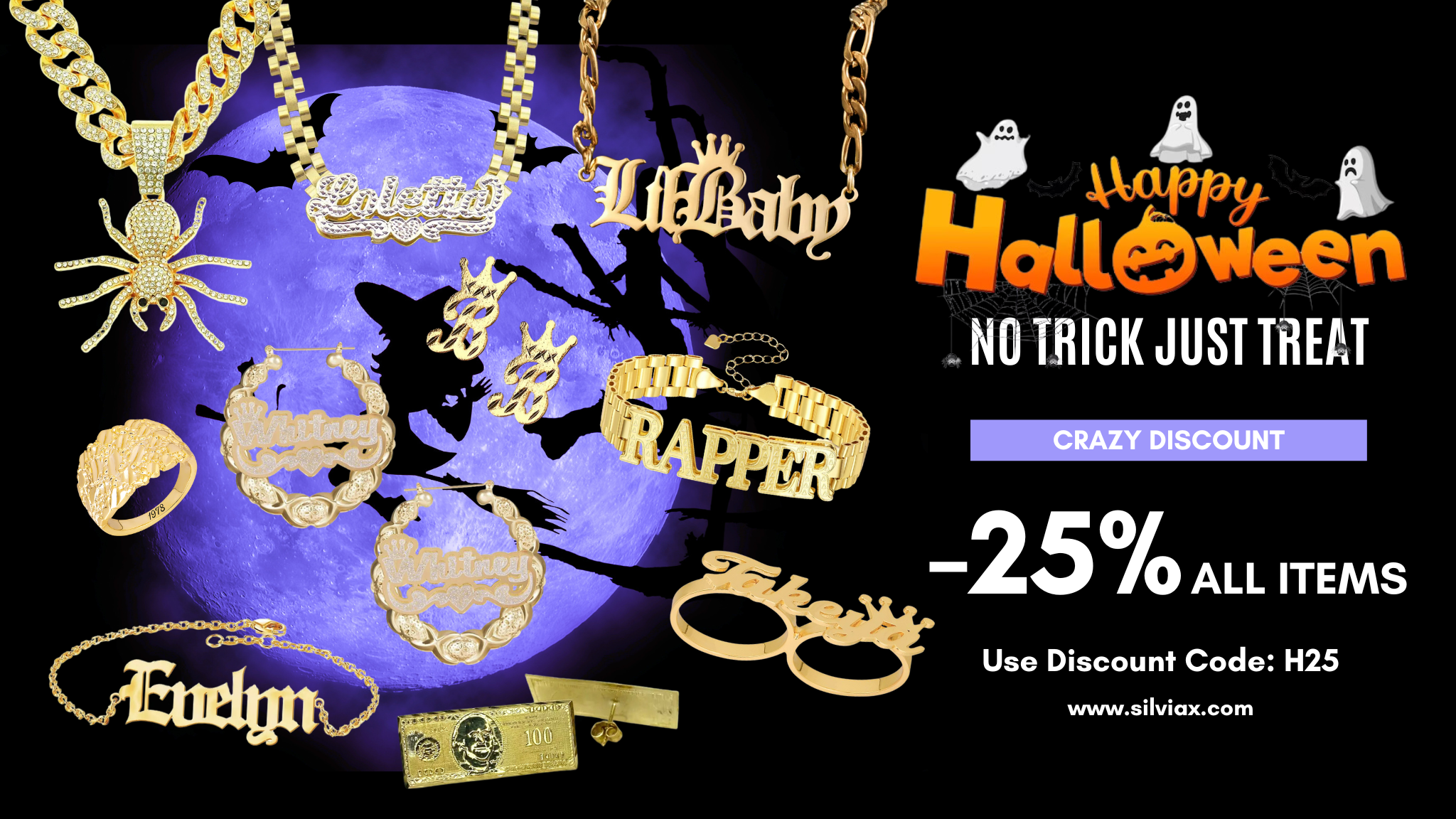 Silviax - Halloween Crazy Sale 25% Off All!