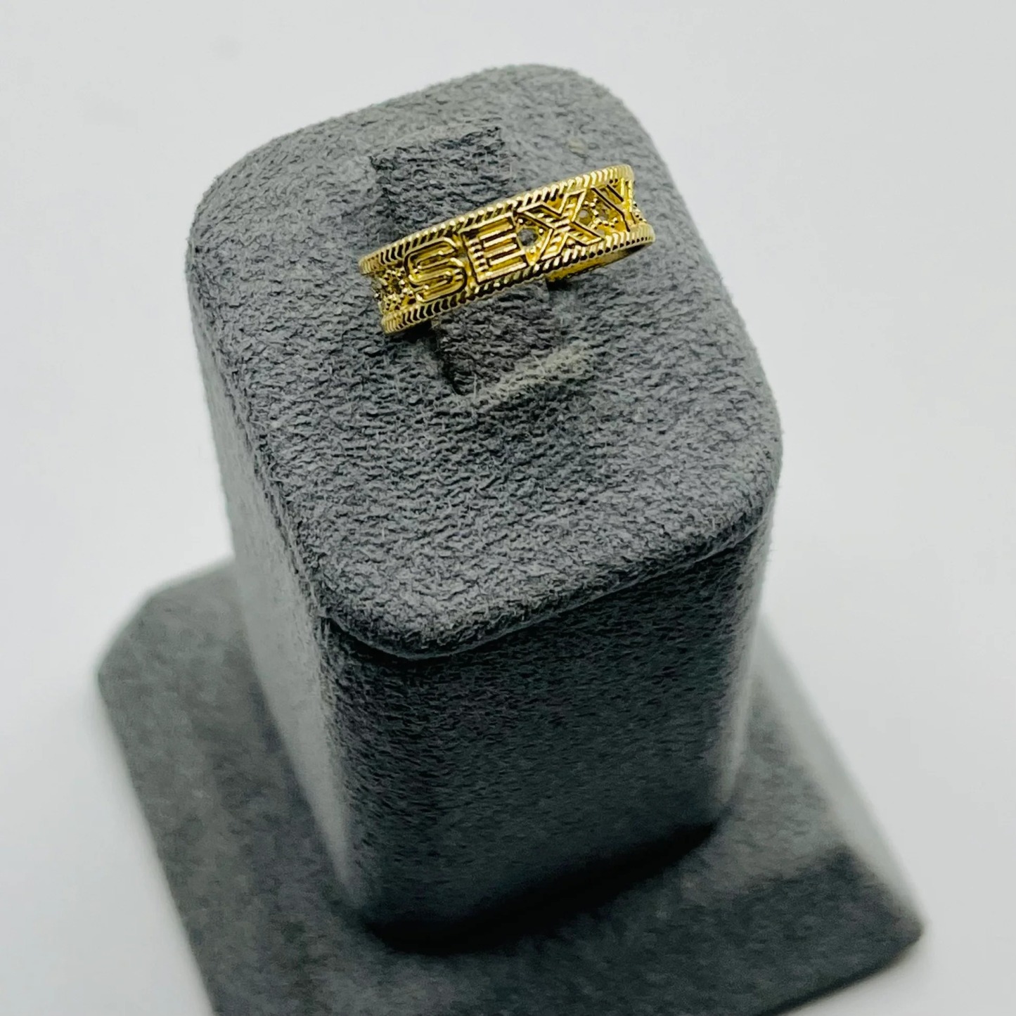 Gold Plated Sexy Designer Toe Ring