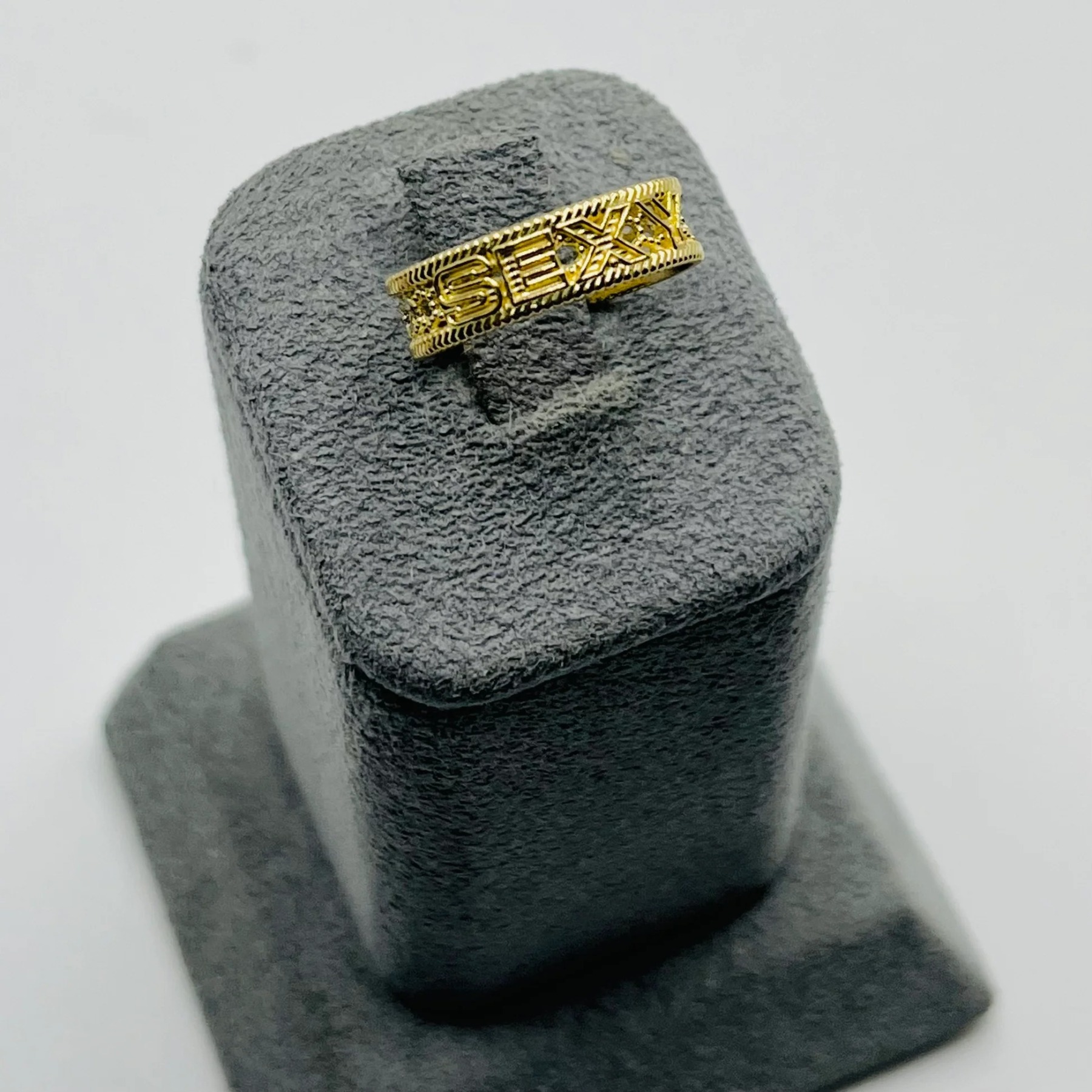 Gold Plated Sexy Designer Toe Ring