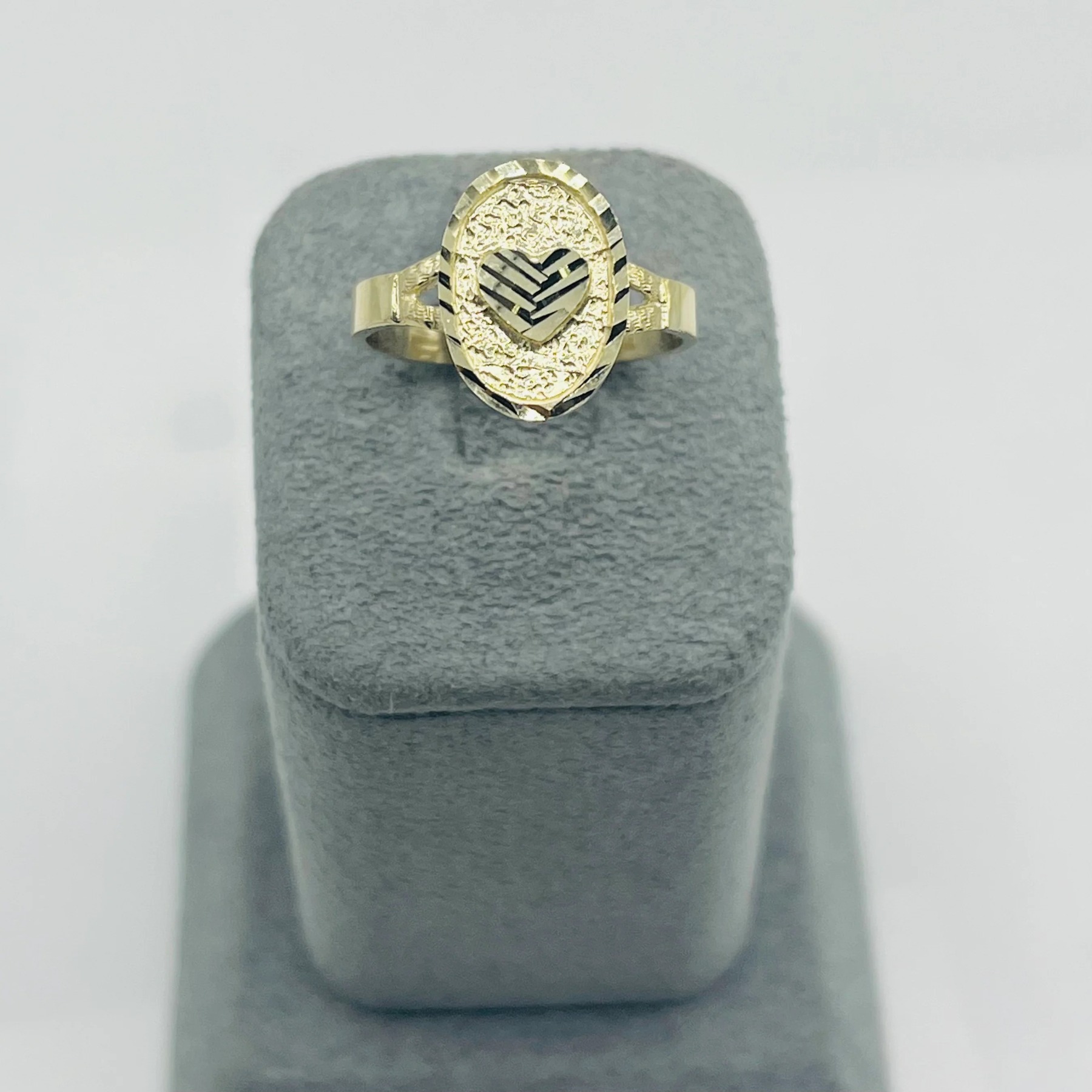 Gold Plated Whole Love Ring