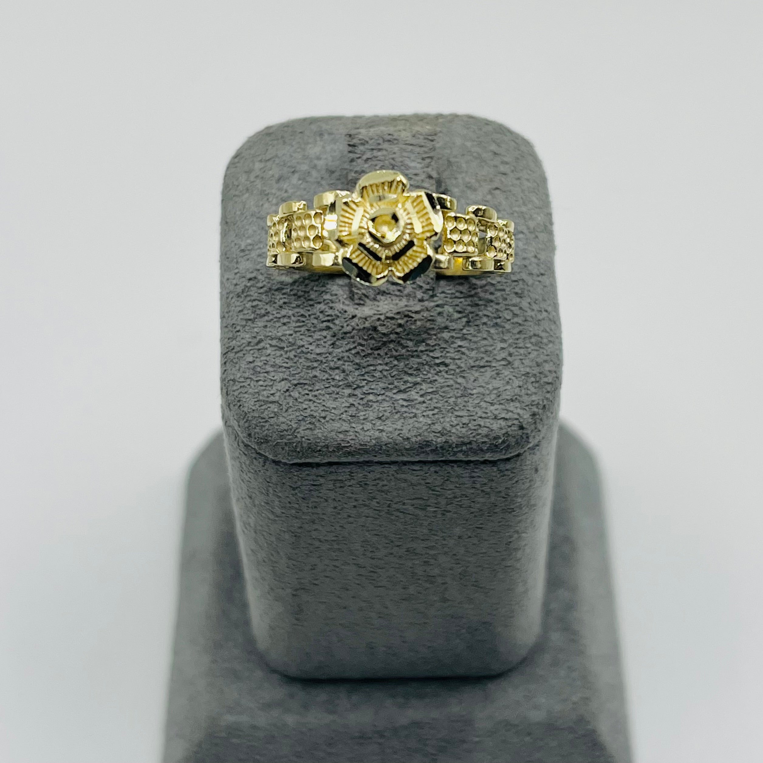 Gold Rose Rx Ring