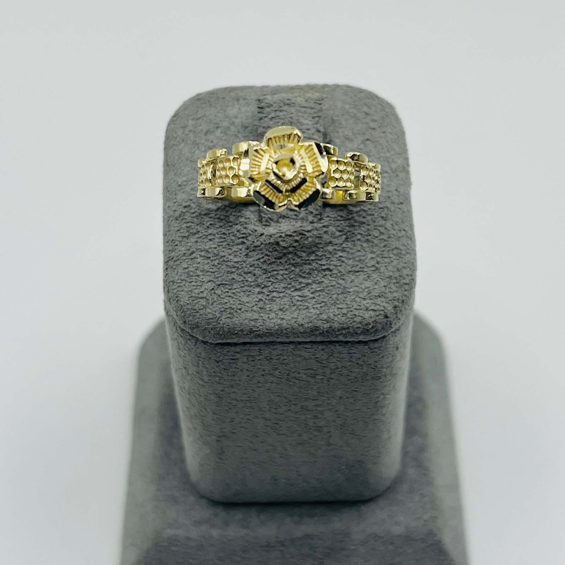 Gold Rose Rx Ring