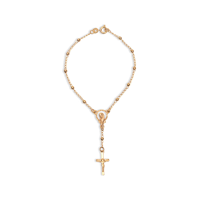 The Fatima Rosary Bracelet Cross Pendant Bracelet
