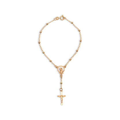 The Fatima Rosary Bracelet Cross Pendant Bracelet