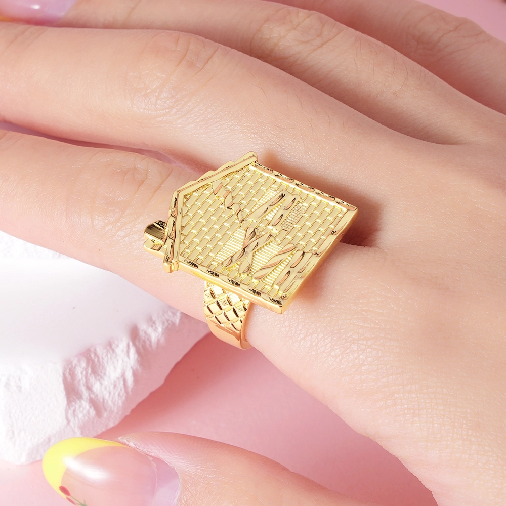 Trap House Necklace Ring And Earrings 3pc Set