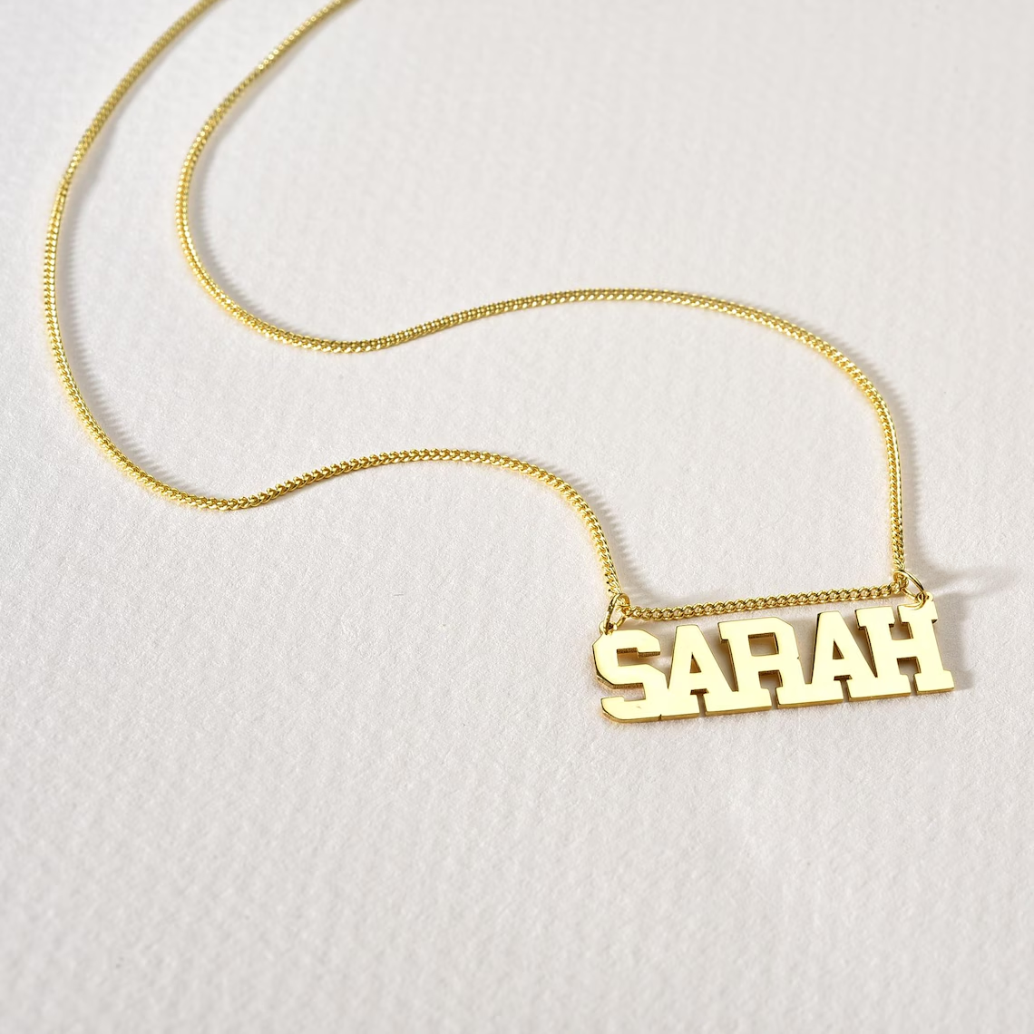 Personalized Letter Pendant Name Necklace