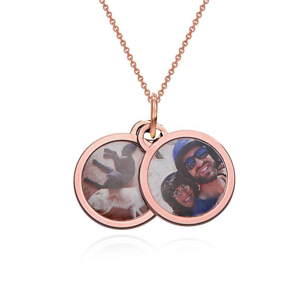 Forever Round Photo Pendant Personalized Photo Necklace