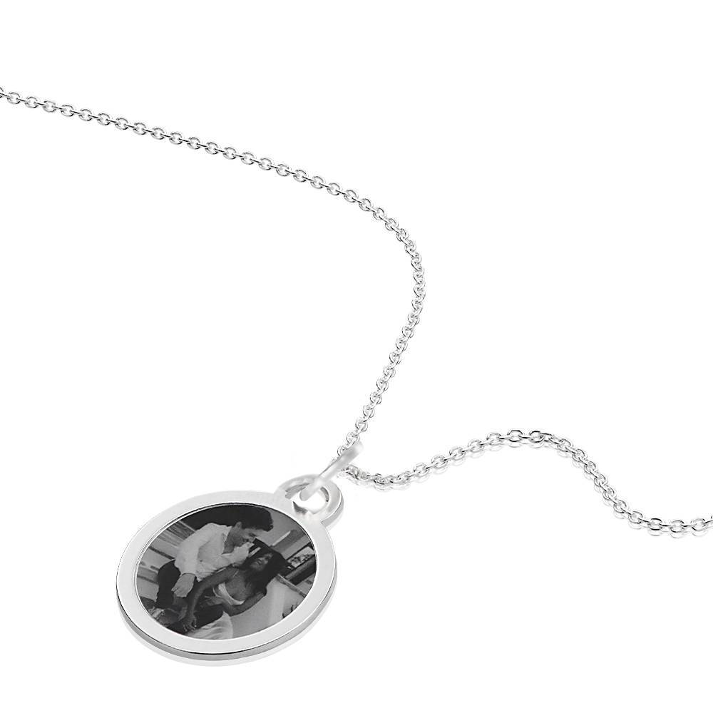 Forever Round Photo Pendant Personalized Photo Necklace