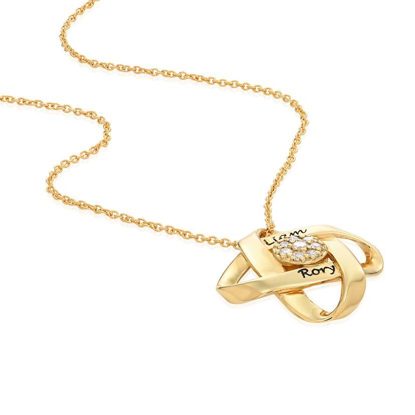 Diamond Galaxy Necklace Personalized Engraved Necklace