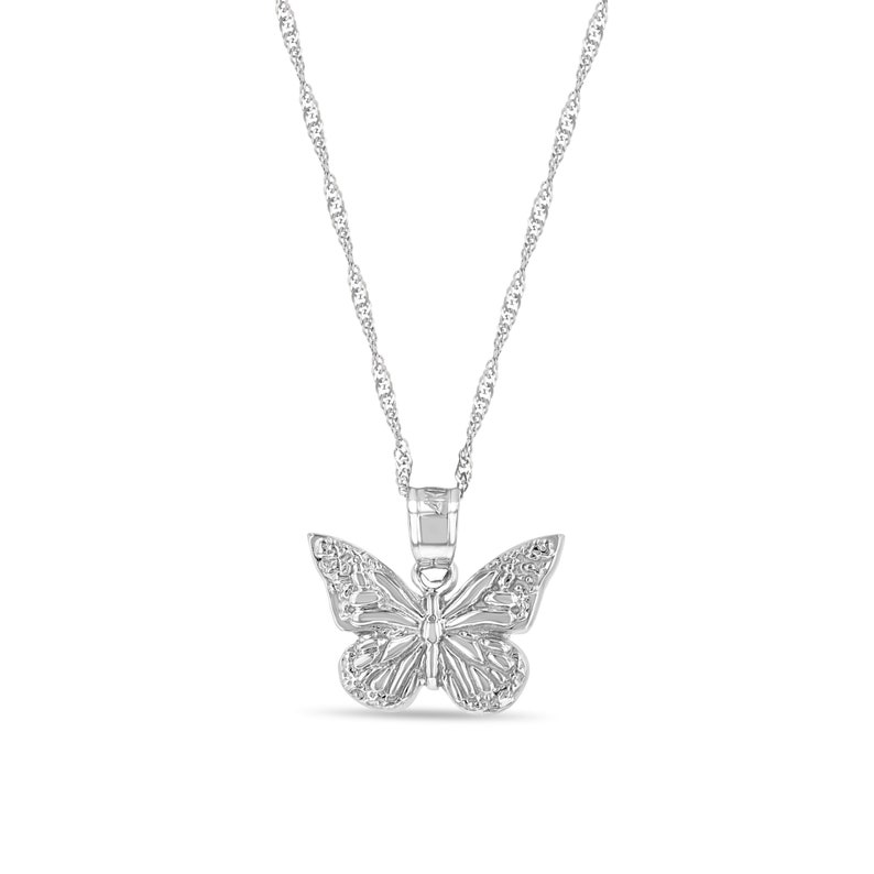 Butterfly Necklace Dainty Fashion Trendy Gold Plated Necklace