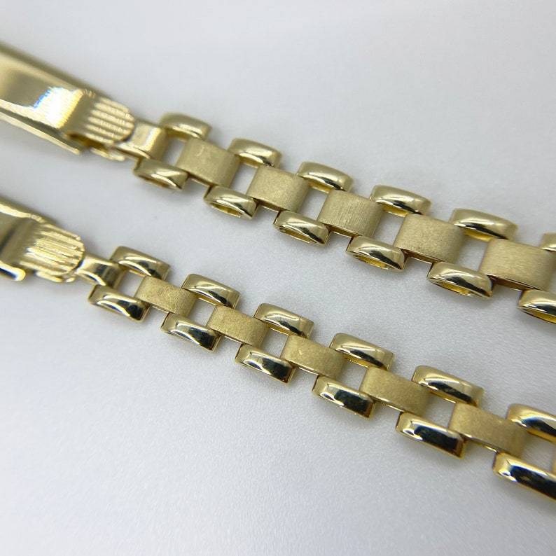 Rolex Chain Bracelet Personalized Gold Plated Name Bracelet