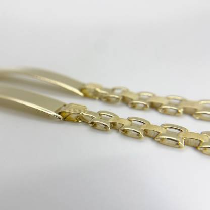 Rolex Chain Bracelet Personalized Gold Plated Name Bracelet