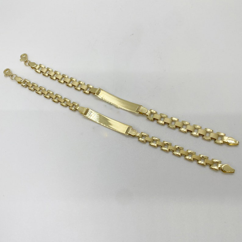 Rolex Chain Bracelet Personalized Gold Plated Name Bracelet