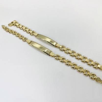 Rolex Chain Bracelet Personalized Gold Plated Name Bracelet
