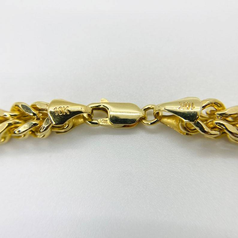 Franco Classic Chain Link Bracelet Gold Plated Bracelet