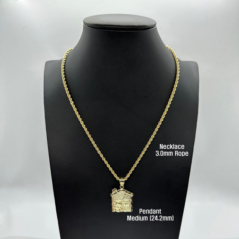 Trap House Home Pendant Necklace