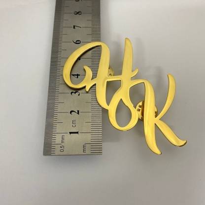 Personalized Initial Name Lapel Pin Men Brooch Pin