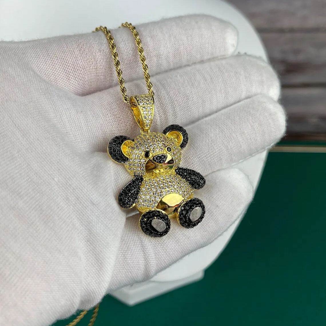 [Copy]Solid Gold Nugget Heart Love Pendant Vintage Charm Necklace