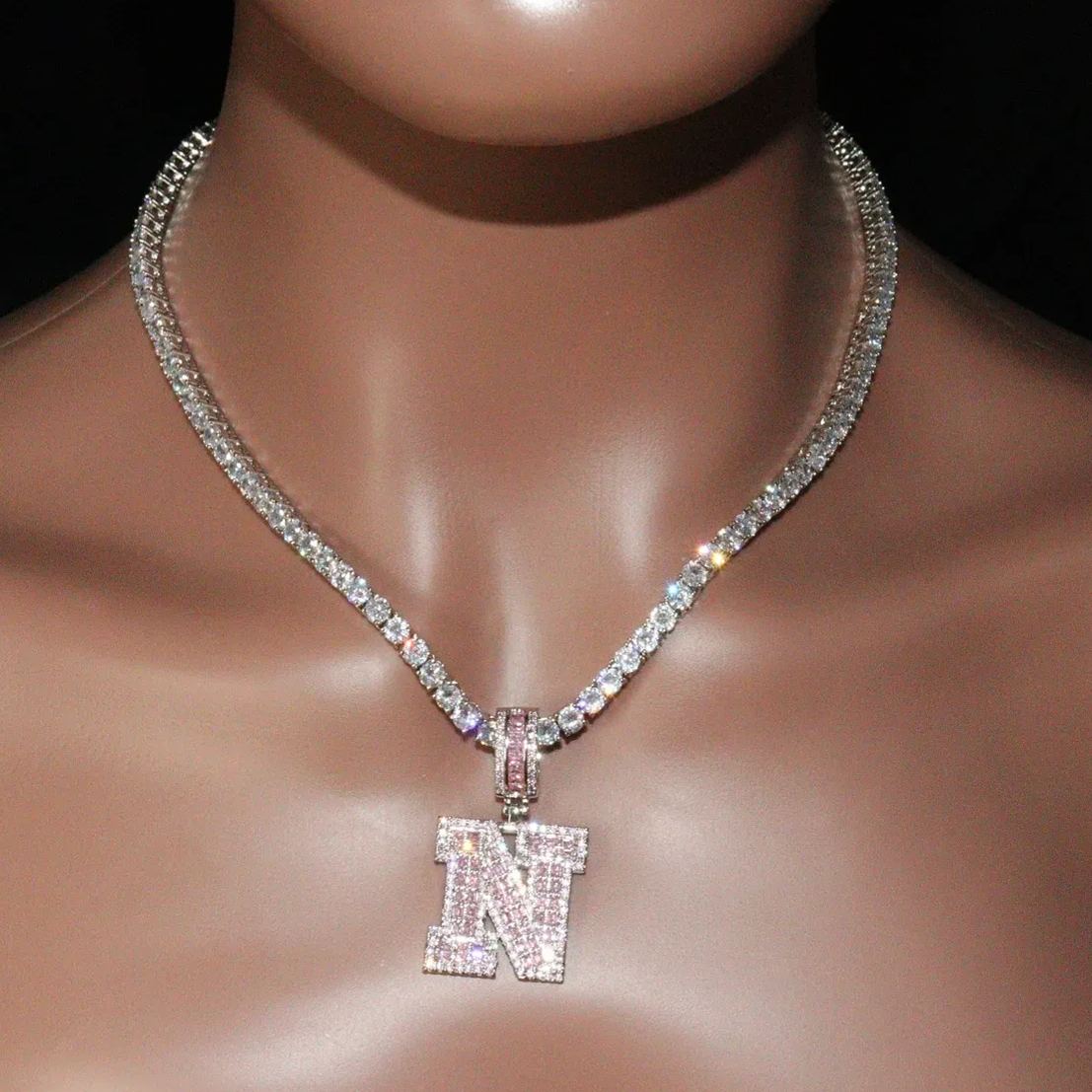 [Copy]Heart Gold Plated Nugget Pendant Personalized Birthstone Necklace