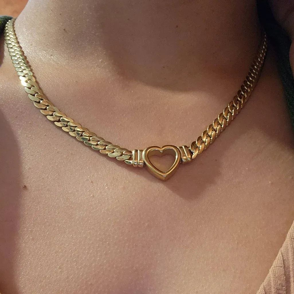 [Copy]Gold Plated Nugget Cross Pendant Rope Chain Necklace