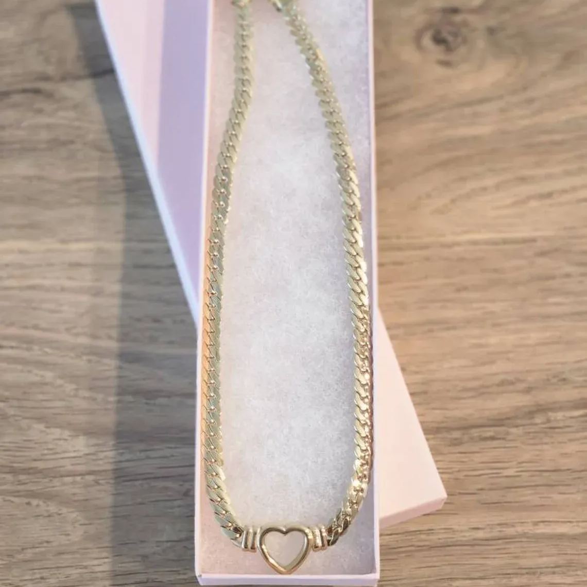 [Copy]Gold Plated Nugget Cross Pendant Rope Chain Necklace