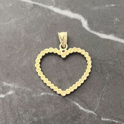 [Copy]Gold Plated Nugget Diamond Shaped Pendant Charm Necklace