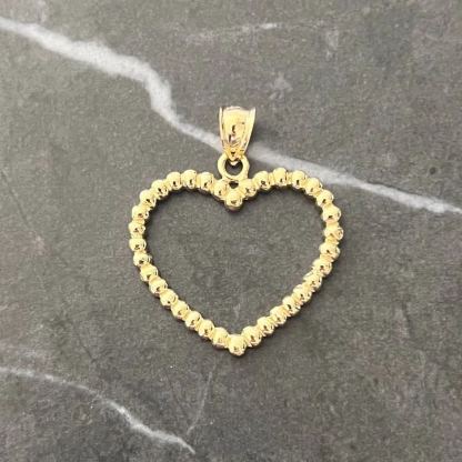 [Copy]Gold Plated Nugget Diamond Shaped Pendant Charm Necklace