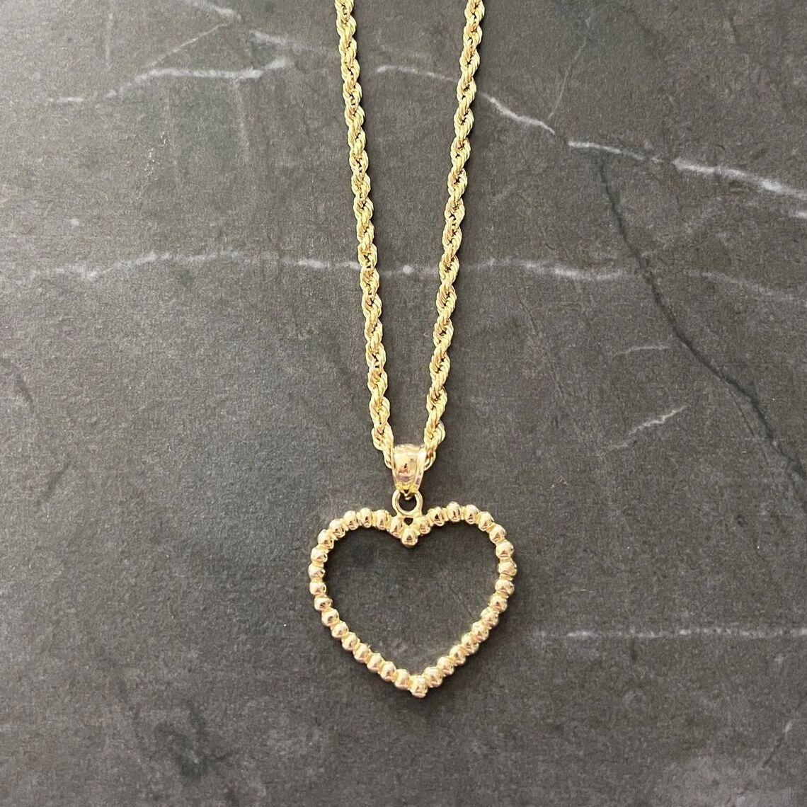 [Copy]Gold Plated Nugget Diamond Shaped Pendant Charm Necklace