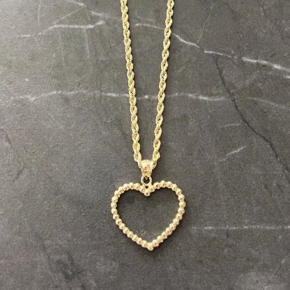 [Copy]Gold Plated Nugget Diamond Shaped Pendant Charm Necklace