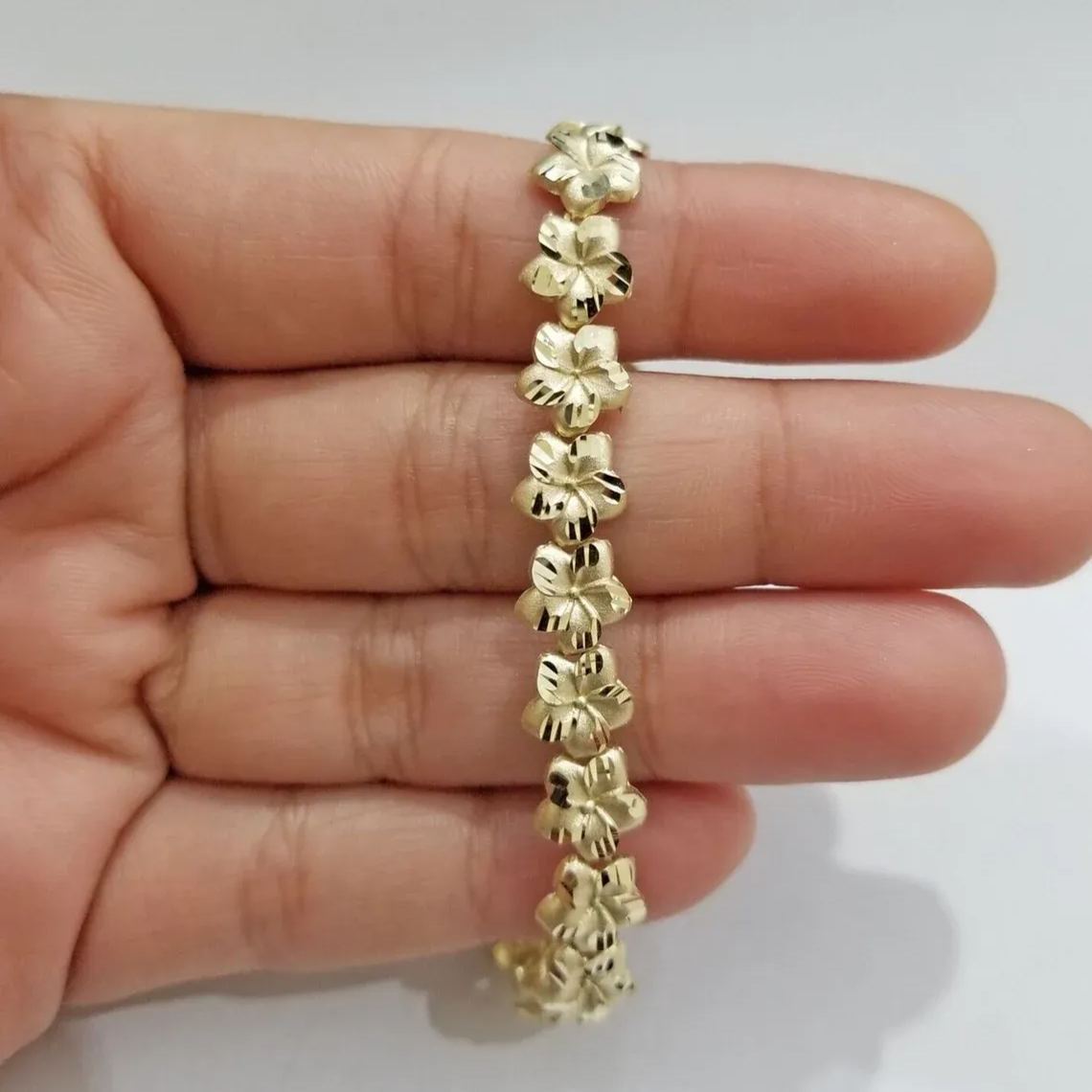 [Copy]Gold Plated Angel Pendant Personalized Engraved Name Bracelet Baby