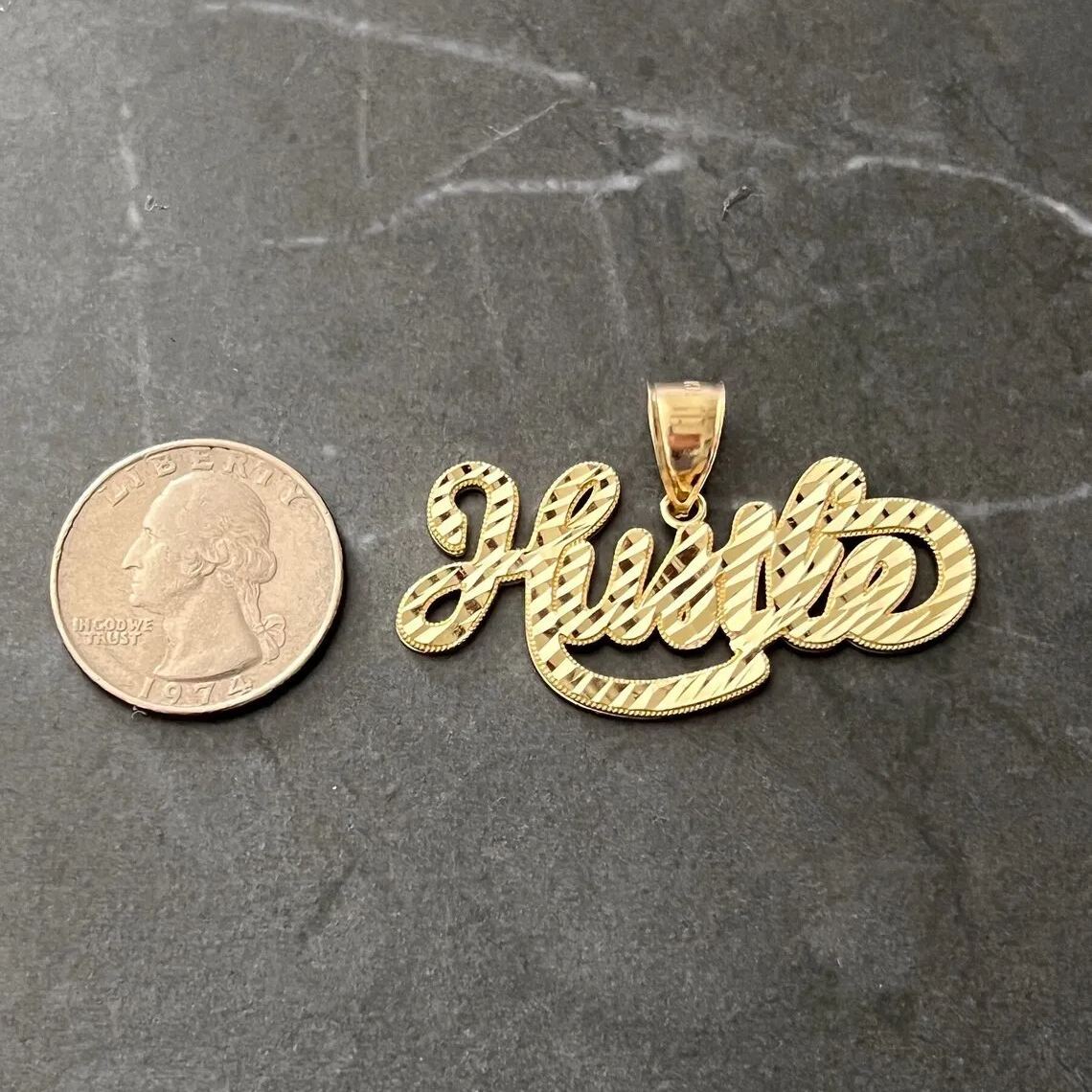 [Copy]Diamond Cut Gold Plated Rope Chain Custom Name Necklace