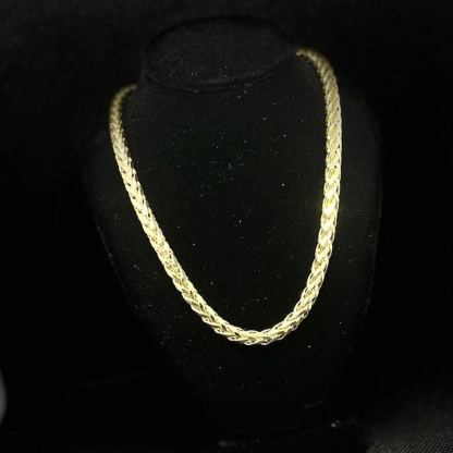 [Copy]Rolex Style Link Chain Gold Plated Necklace