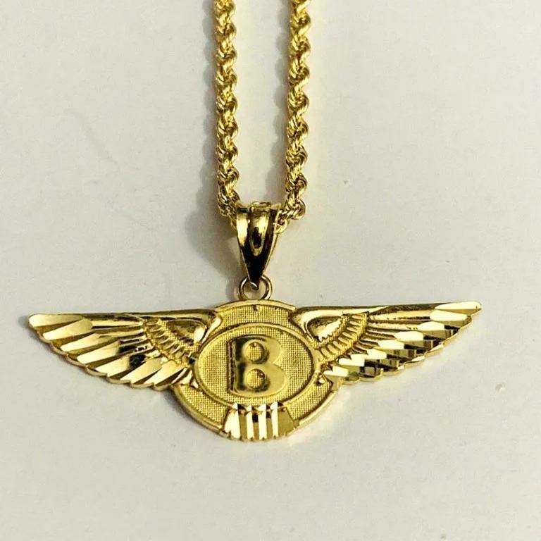 [Copy]Heart Dripp Pendant Gold Plated Necklace