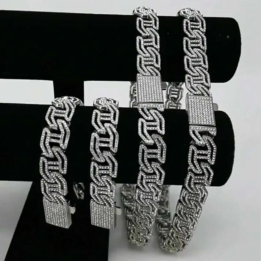 [Copy]Rope Figaro Chain Gold Plated Necklace 5mm Width