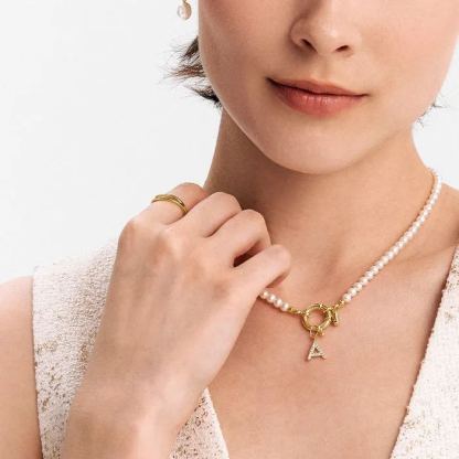 [Copy]Rainbow Name Necklace Gold Plated Fashion Necklace Custom Name Necklace