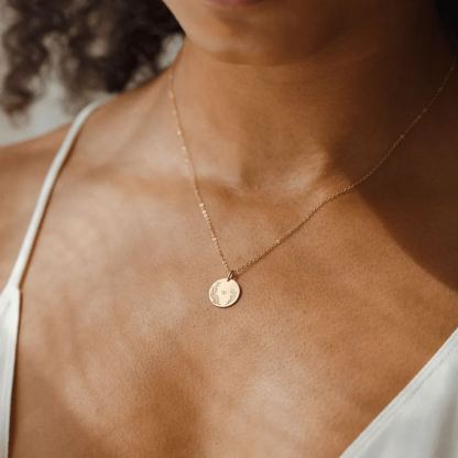 Floral Frame Necklace