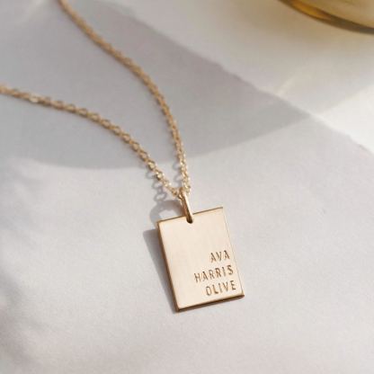 Personalized Marseille Necklace