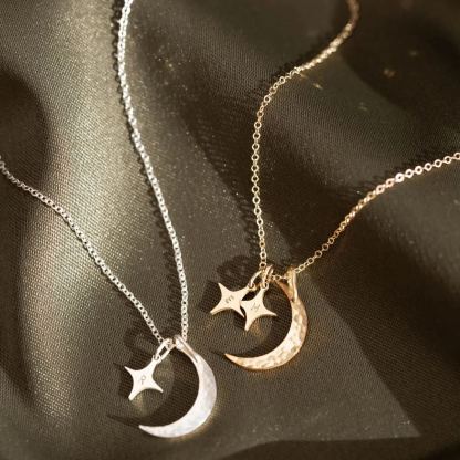 Moon & Stars Necklace