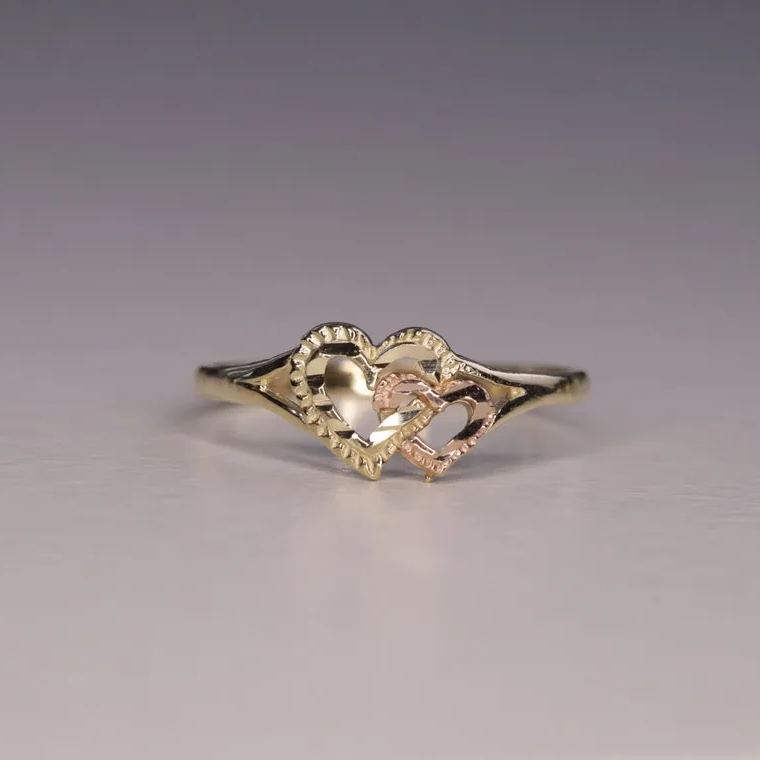 [Copy]Gold Multi Stone Butterfly Ring Custom Birthstone Ring