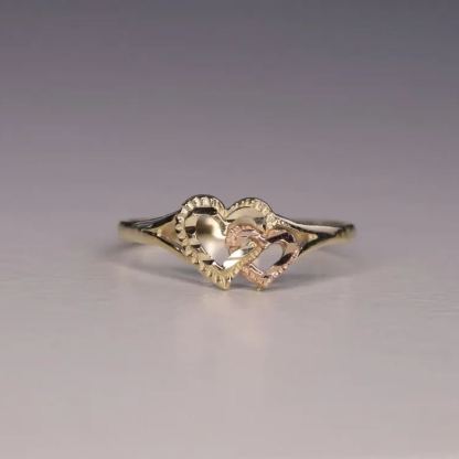 [Copy]Gold Multi Stone Butterfly Ring Custom Birthstone Ring