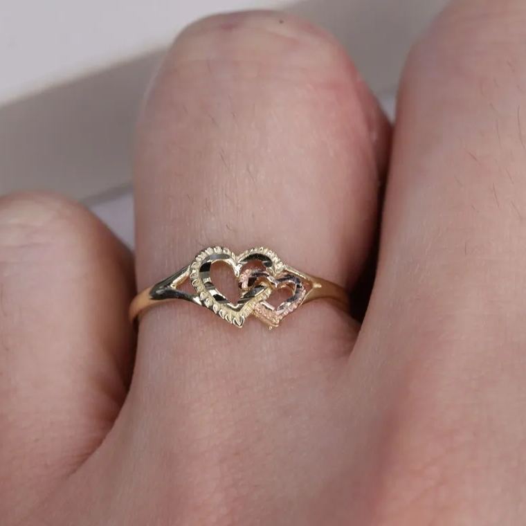[Copy]Gold Multi Stone Butterfly Ring Custom Birthstone Ring