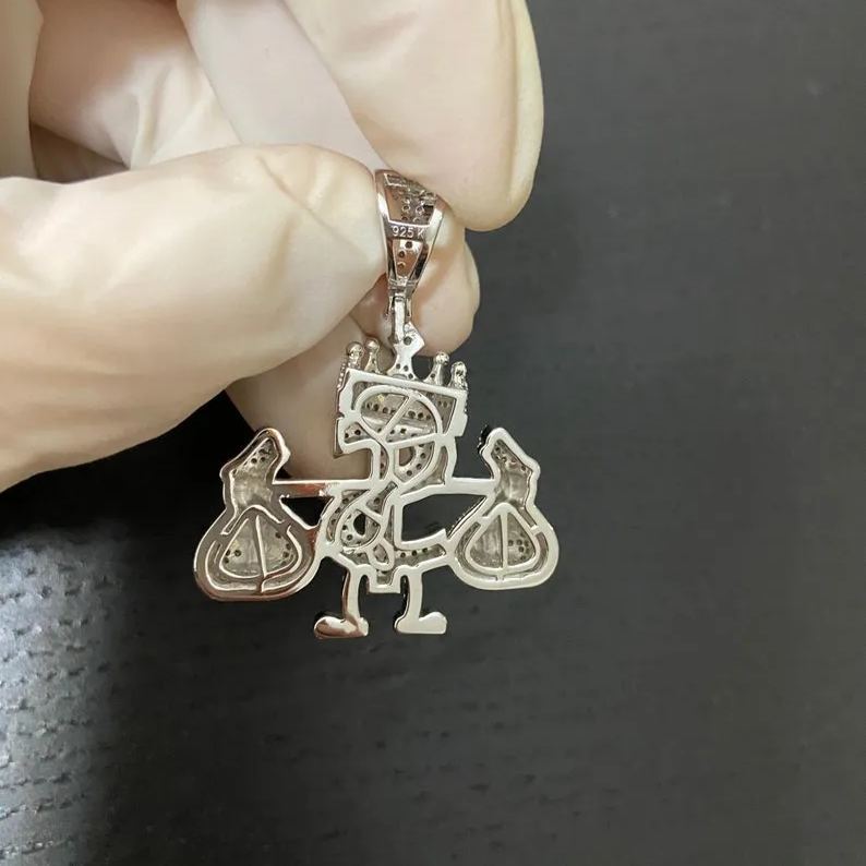 [Copy]Cubic Zirconia Heart Pendant Love Necklace Gold Plated Necklace