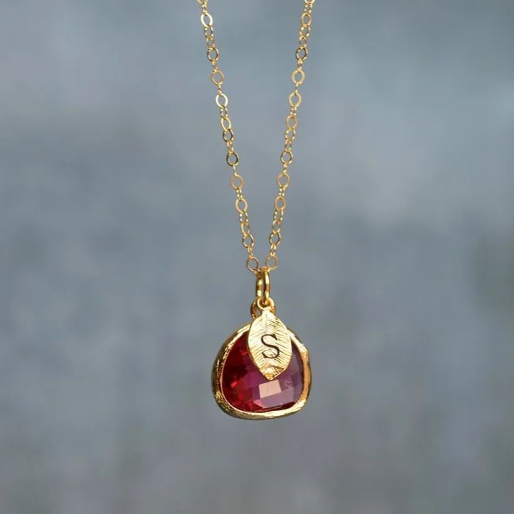 [Copy]Sea Creatures Pendant Necklace Gold Plated Custom Initial Necklace