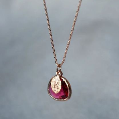 [Copy]Sea Creatures Pendant Necklace Gold Plated Custom Initial Necklace