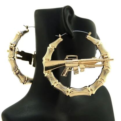 [Copy]Handmade Fish Stud Earrings Gold White Earrings