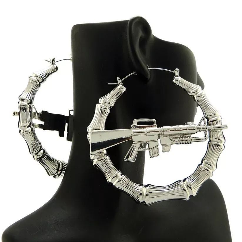 [Copy]Handmade Fish Stud Earrings Gold White Earrings