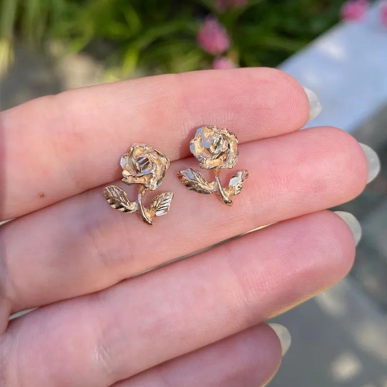 [Copy]Nugget Earrings Cute Heart Earring Custom Name Earring