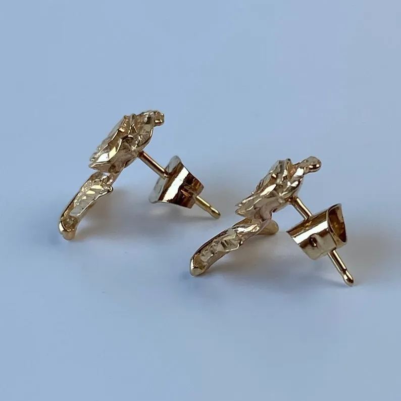 [Copy]Nugget Earrings Cute Heart Earring Custom Name Earring